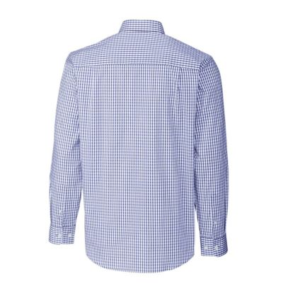 NCAA Ole Miss Rebels Easy Care Stretch Gingham Big & Tall Long Sleeve Button-Down Shirt