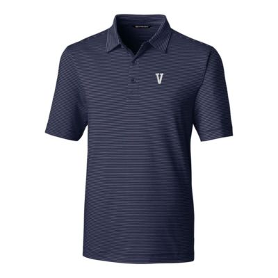 NCAA Villanova Wildcats Big & Tall Forge Pencil Stripe Stretch Polo