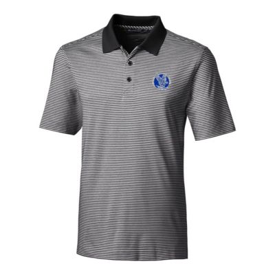 NCAA Air Force Falcons Big & Tall Forge Tonal Stripe Stretch Polo