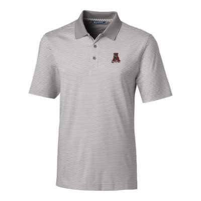 Alabama Crimson Tide NCAA Big & Tall Forge Tonal Stripe Stretch Polo