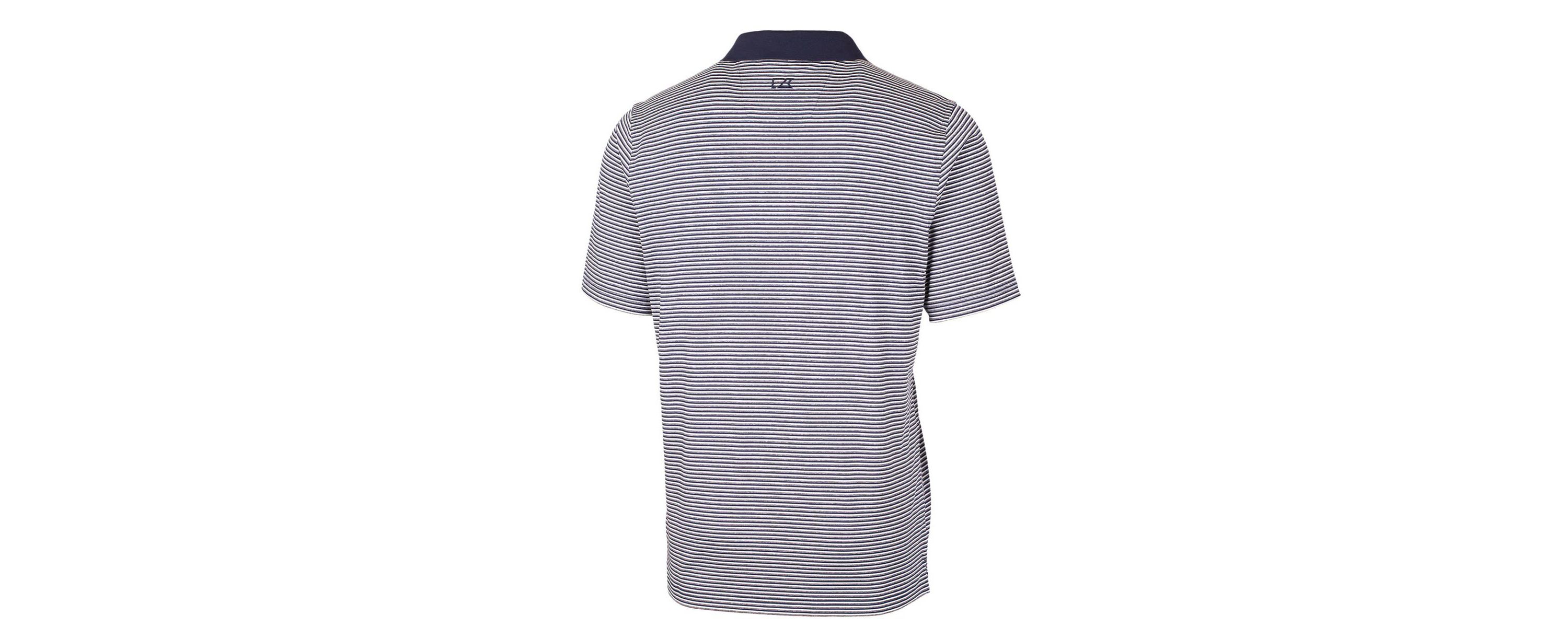 NCAA Auburn Tigers Big & Tall Forge Tonal Stripe Stretch Polo