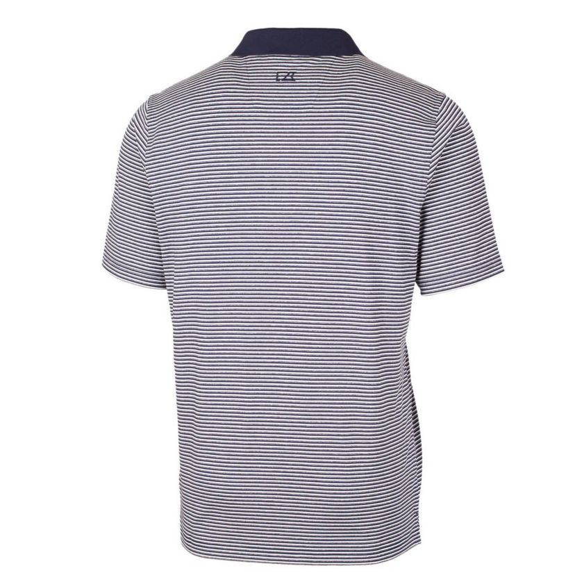 NCAA Auburn Tigers Big & Tall Forge Tonal Stripe Stretch Polo
