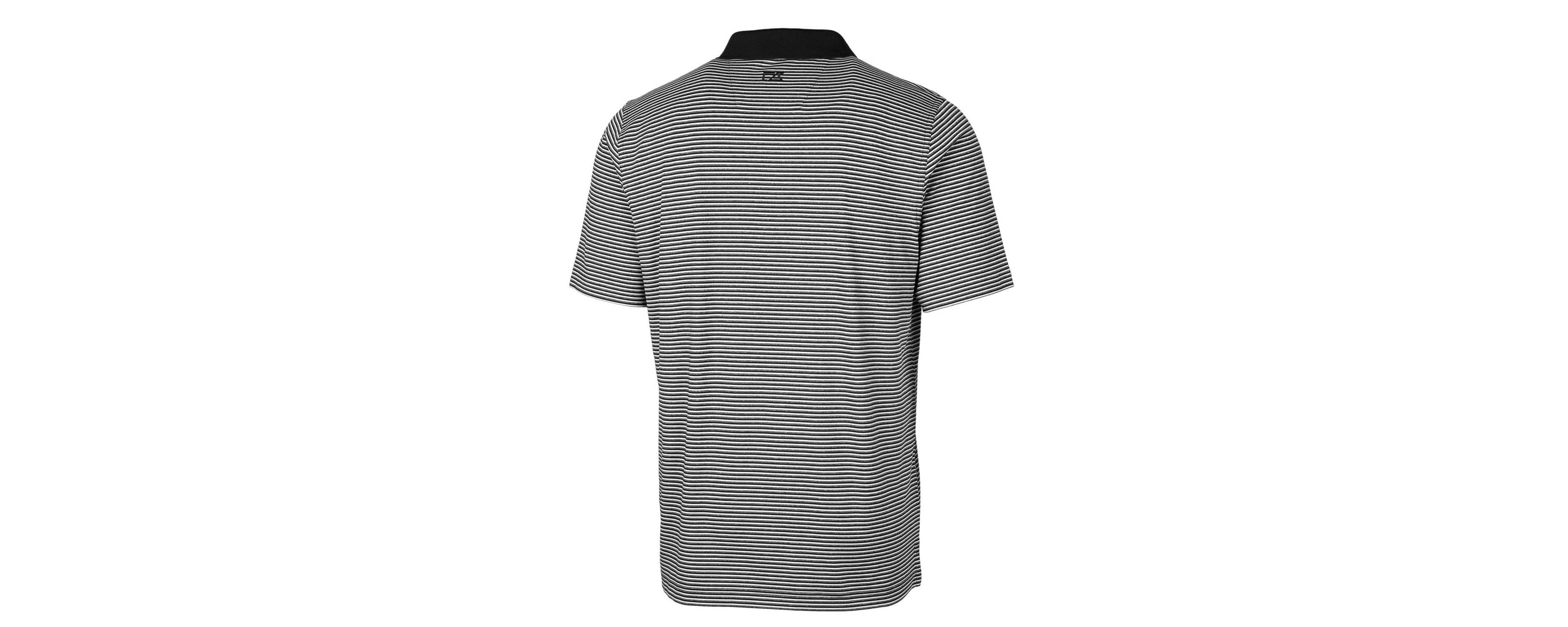 NCAA Louisville Cardinals Big & Tall Forge Tonal Stripe Stretch Polo