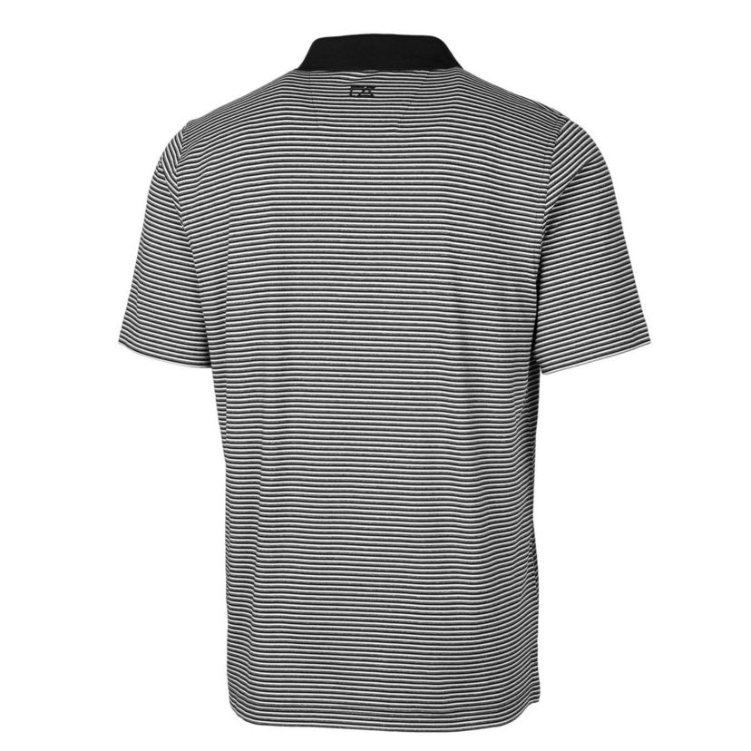 NCAA Louisville Cardinals Big & Tall Forge Tonal Stripe Stretch Polo
