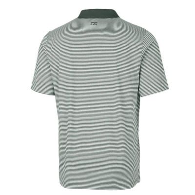 NCAA Michigan State Spartans Big & Tall Forge Tonal Stripe Stretch Polo