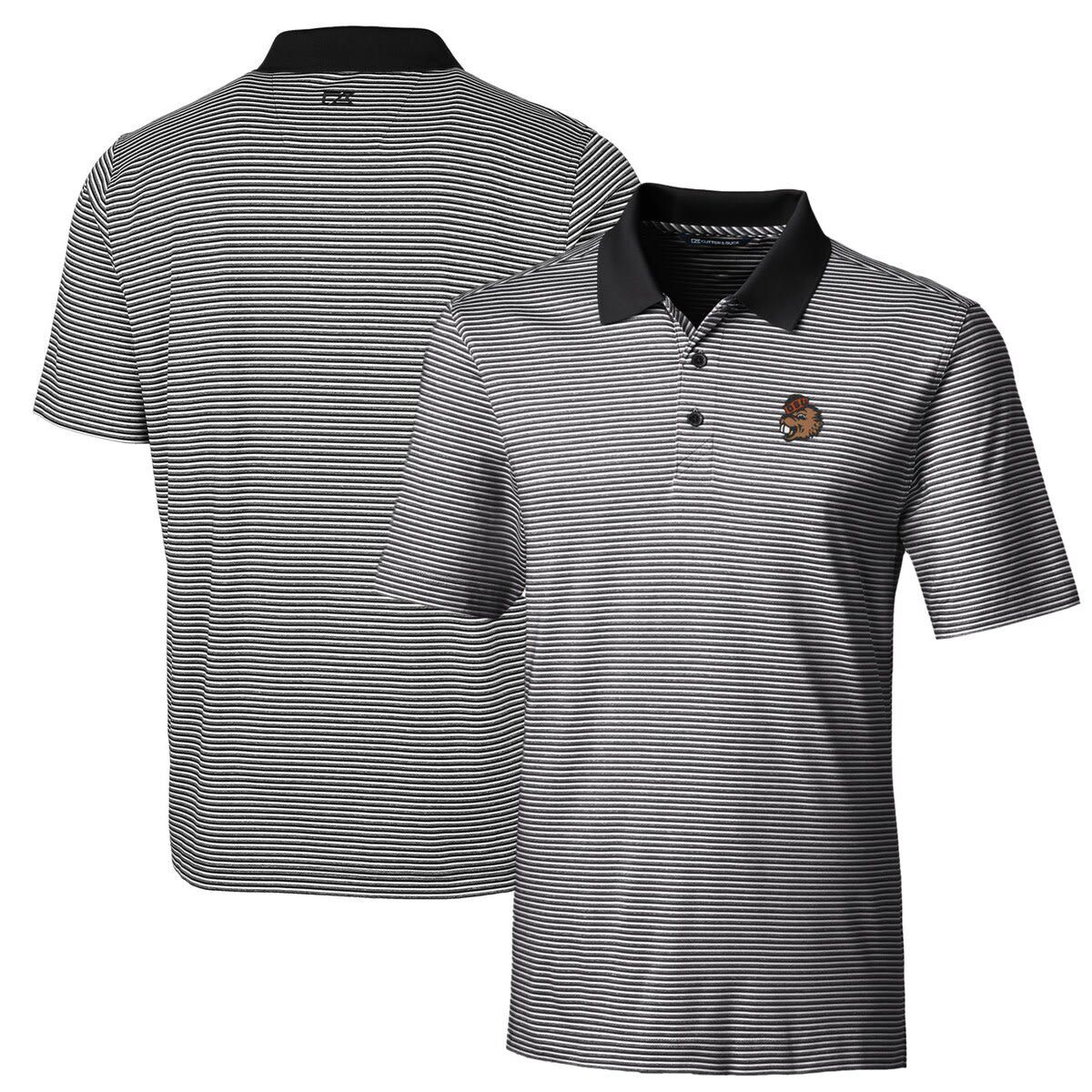 NCAA Oregon State Beavers Big & Tall Forge Tonal Stripe Stretch Polo