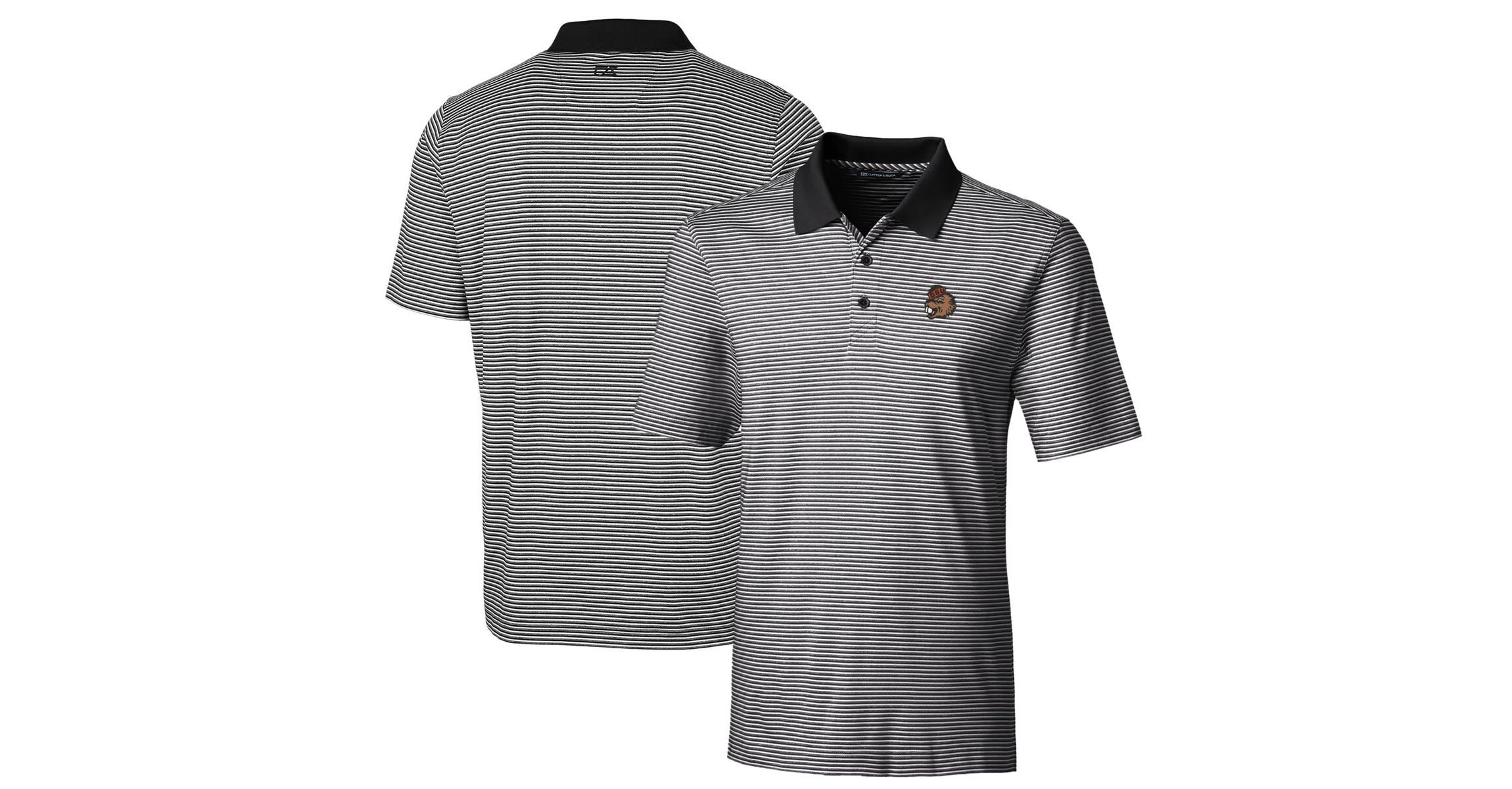 NCAA Oregon State Beavers Big & Tall Forge Tonal Stripe Stretch Polo
