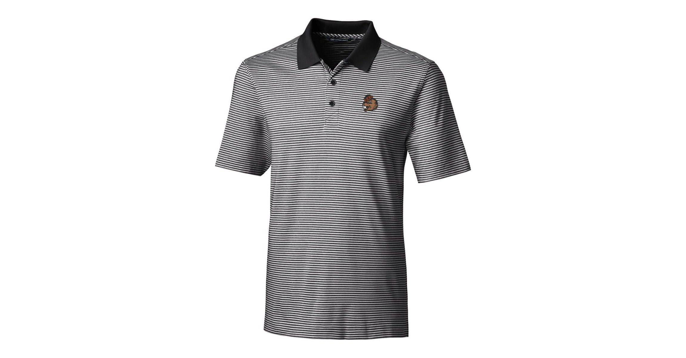NCAA Oregon State Beavers Big & Tall Forge Tonal Stripe Stretch Polo