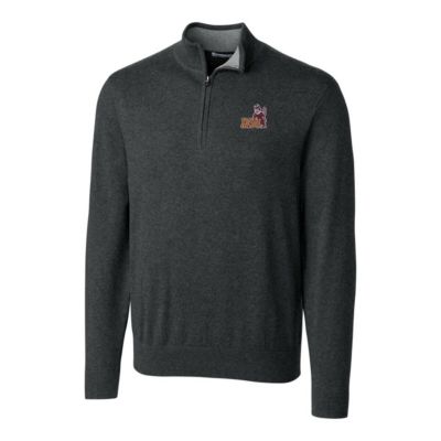 NCAA Arizona State Sun Devils Lakemont Tri-Blend Big & Tall Quarter-Zip Pullover Sweater