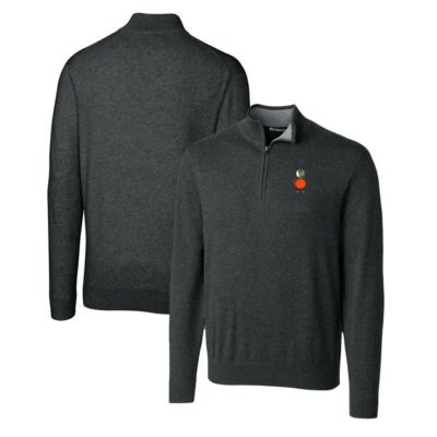 NCAA UCF Knights Lakemont Tri-Blend Big & Tall Quarter-Zip Pullover Sweater