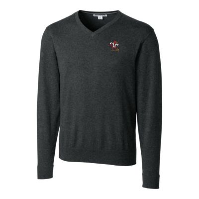 NCAA Louisville Cardinals Lakemont Tri-Blend Big & Tall V-Neck Pullover Sweater