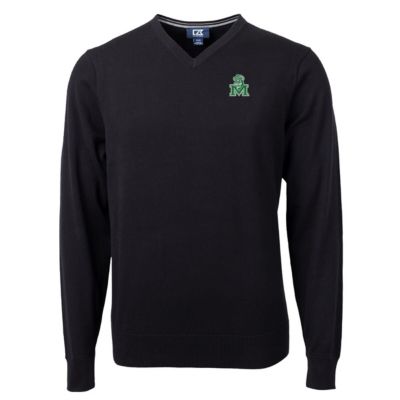 NCAA Marshall Thundering Herd Lakemont Tri-Blend Big & Tall V-Neck Pullover Sweater