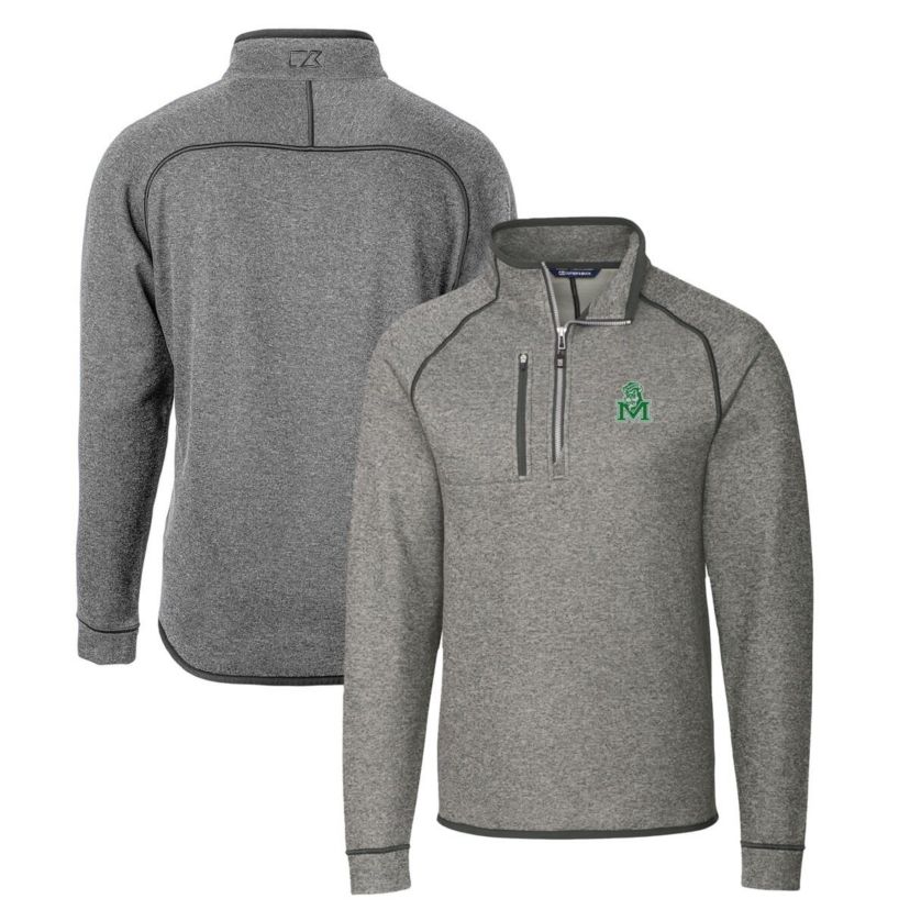 NCAA Marshall Thundering Herd Mainsail Sweater-Knit Big & Tall Half-Zip Pullover Jacket