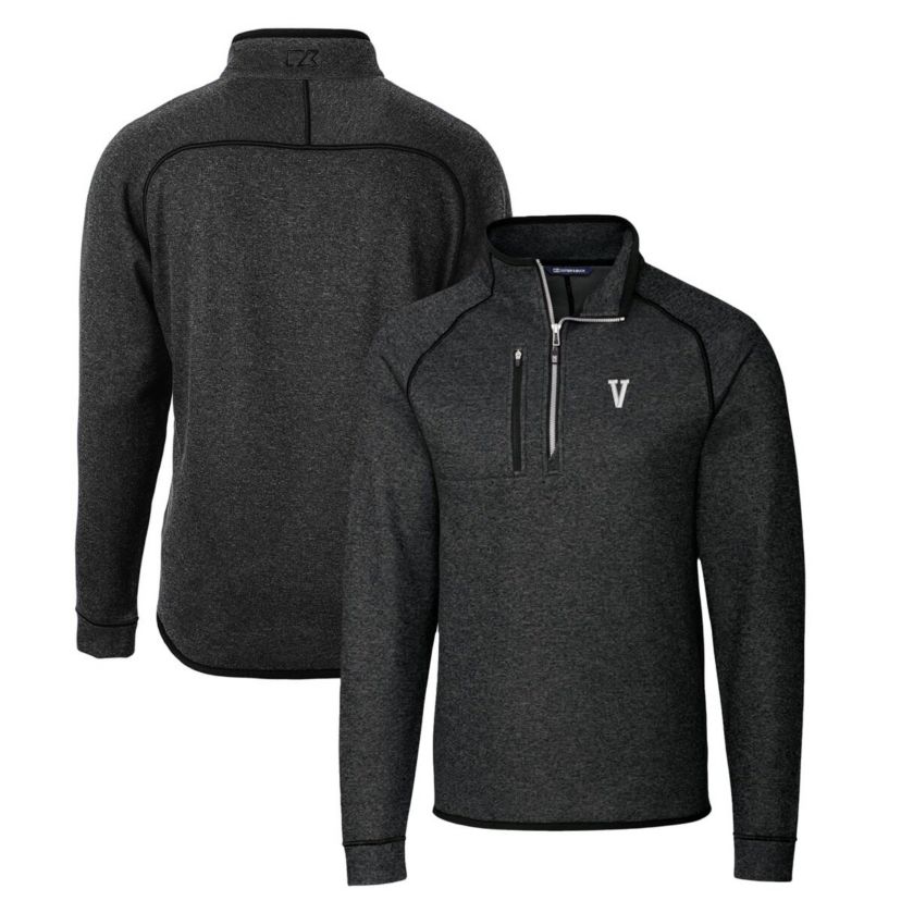 NCAA Villanova Wildcats Mainsail Sweater-Knit Big & Tall Half-Zip Pullover Jacket