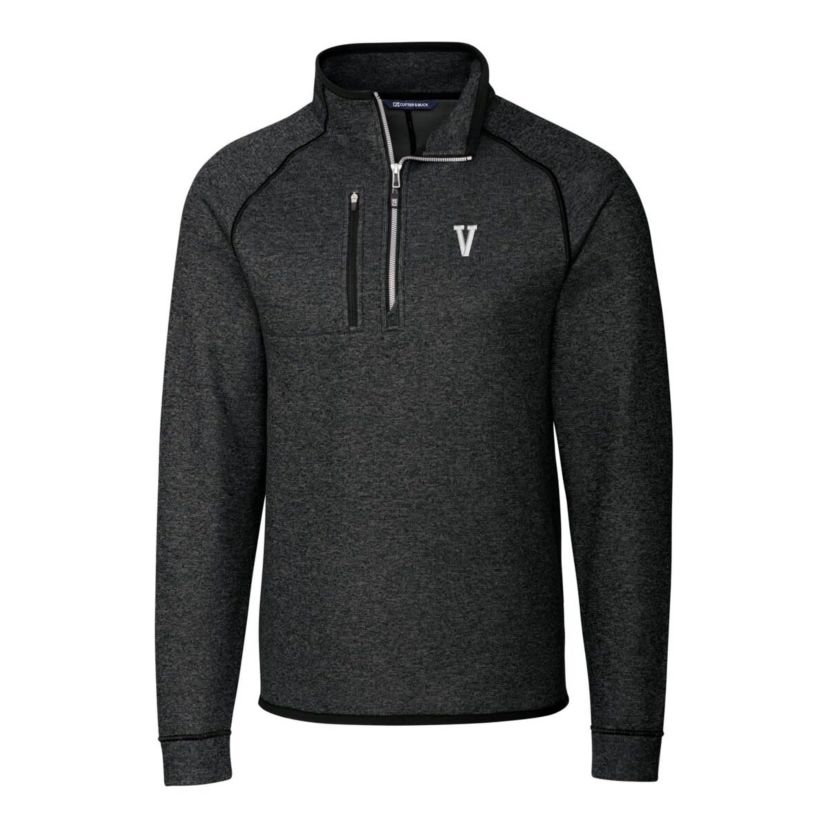 NCAA Villanova Wildcats Mainsail Sweater-Knit Big & Tall Half-Zip Pullover Jacket