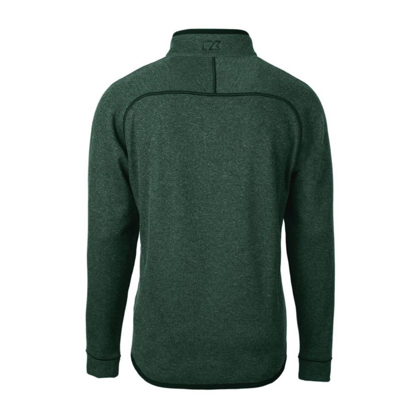 Tulane Green Wave NCAA Tulane Wave Mainsail Sweater-Knit Big & Tall Half-Zip Pullover Jacket