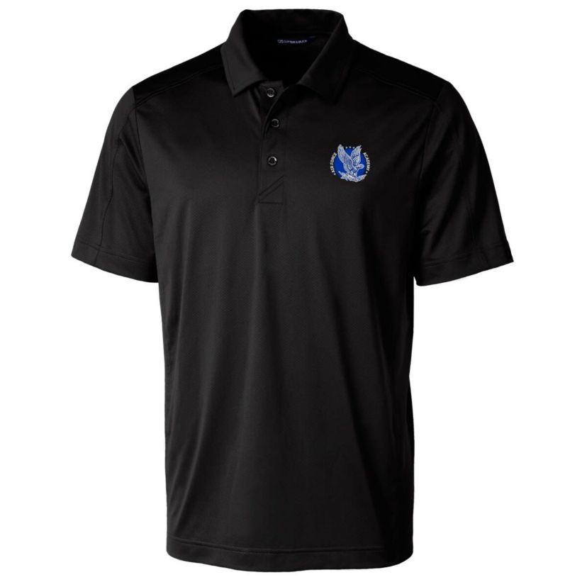 NCAA Air Force Falcons Team Logo Big & Tall Prospect Textured Stretch Polo
