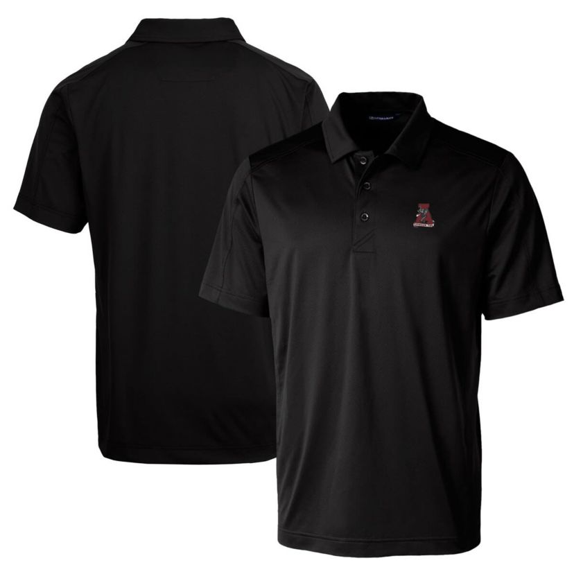 Alabama Crimson Tide NCAA Alabama Tide Team Logo Big & Tall Prospect Textured Stretch Polo