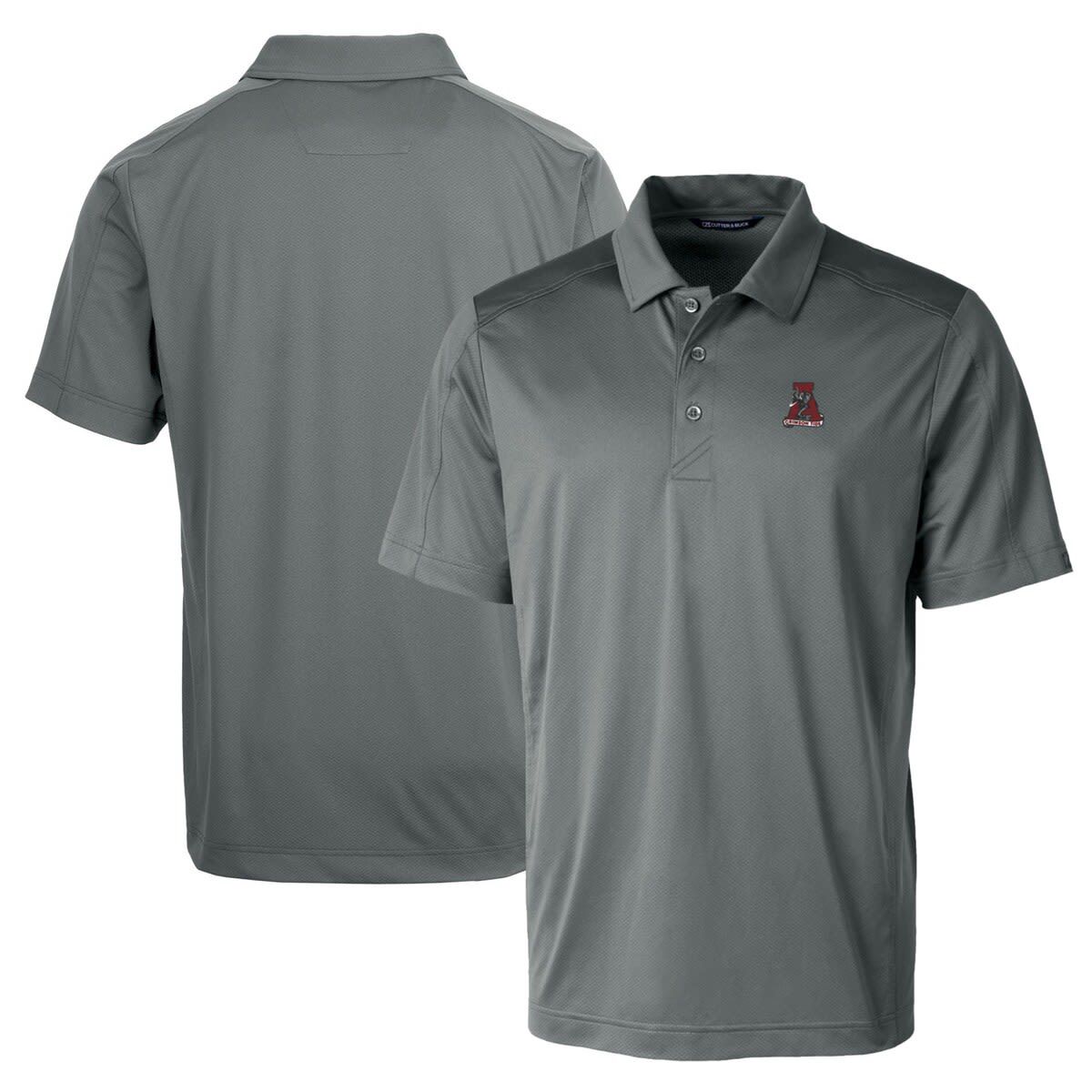 Alabama Crimson Tide NCAA Alabama Tide Team Logo Big & Tall Prospect Textured Stretch Polo