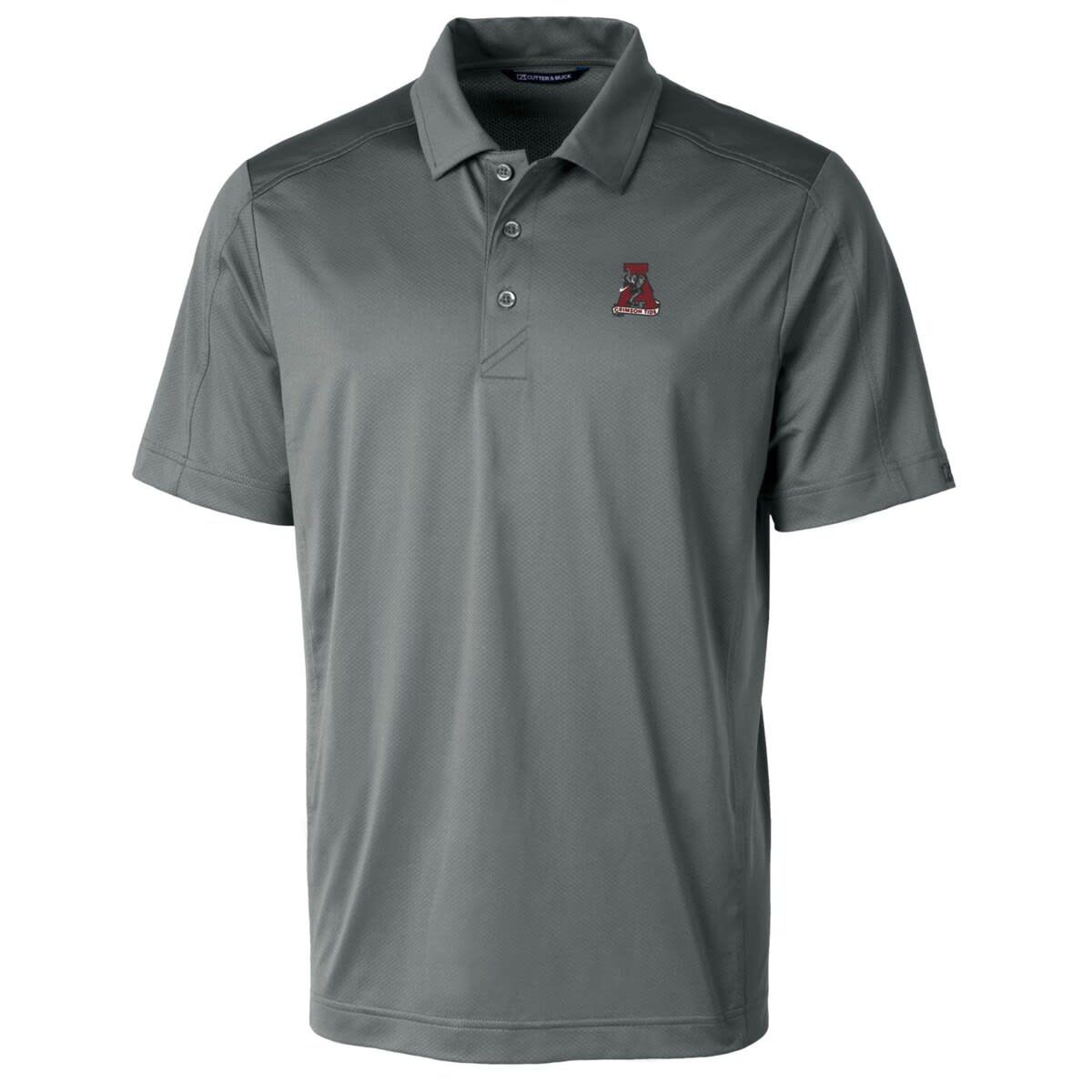 Alabama Crimson Tide NCAA Alabama Tide Team Logo Big & Tall Prospect Textured Stretch Polo