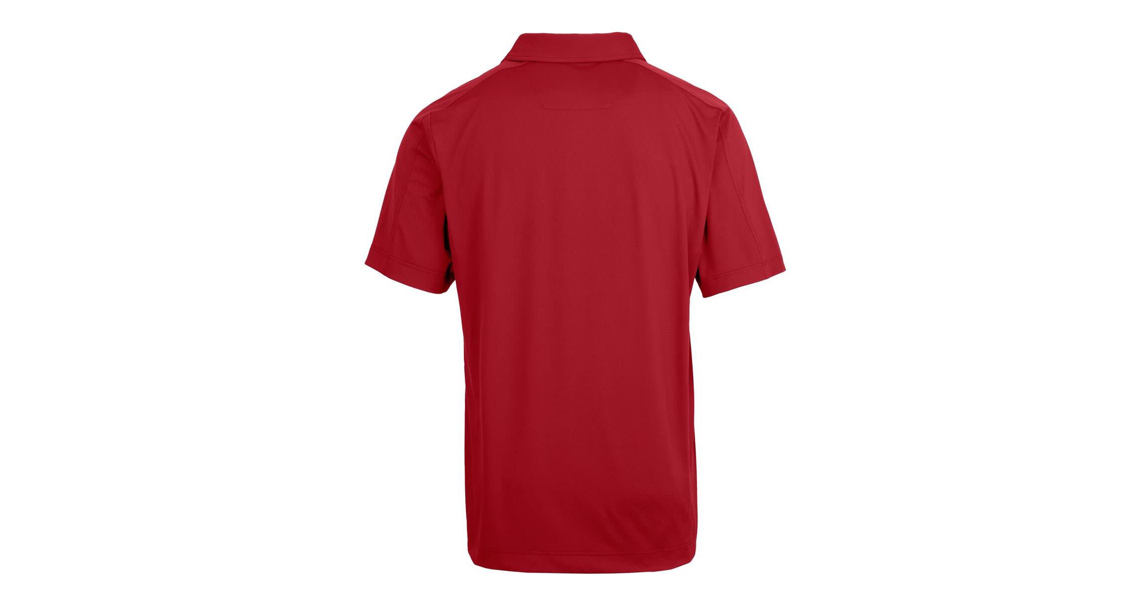 NCAA Arkansas Razorbacks Team Logo Big & Tall Prospect Textured Stretch Polo