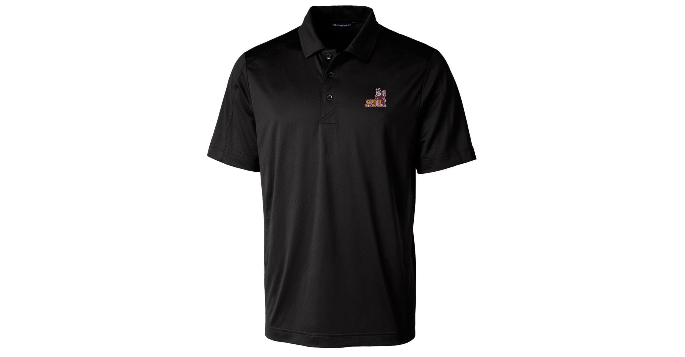 NCAA Arizona State Sun Devils Team Logo Big & Tall Prospect Textured Stretch Polo