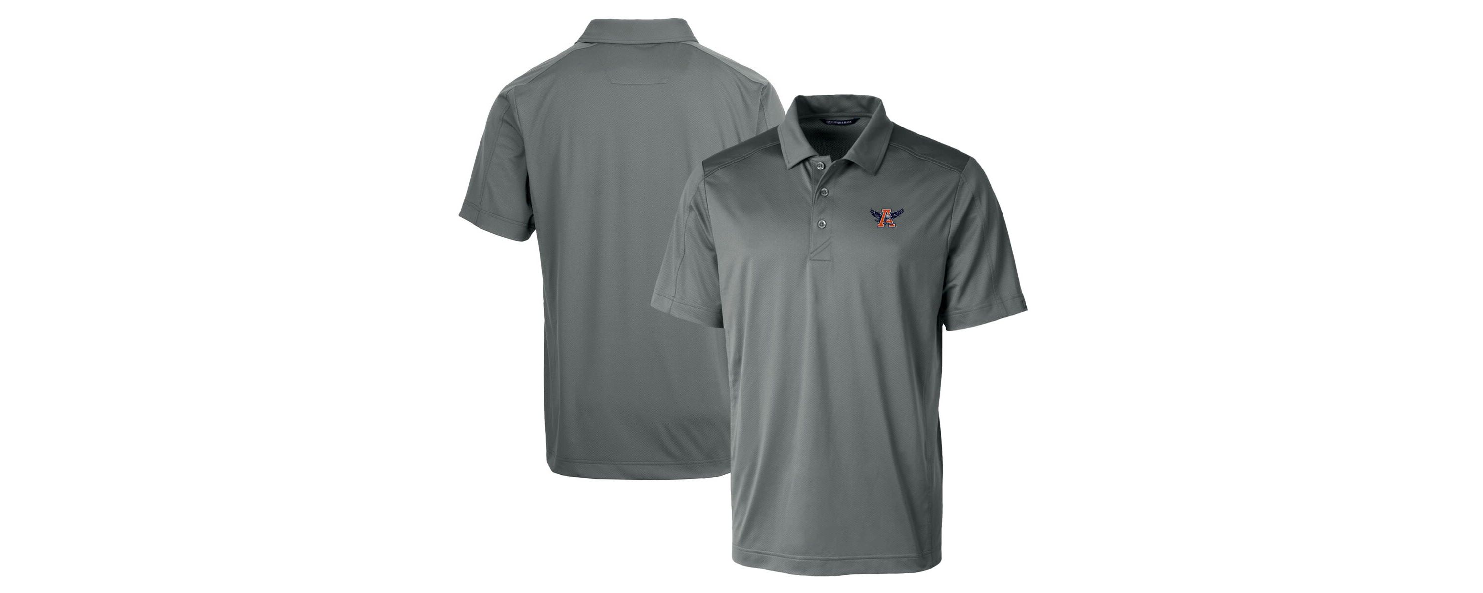 NCAA Auburn Tigers Team Logo Big & Tall Prospect Textured Stretch Polo