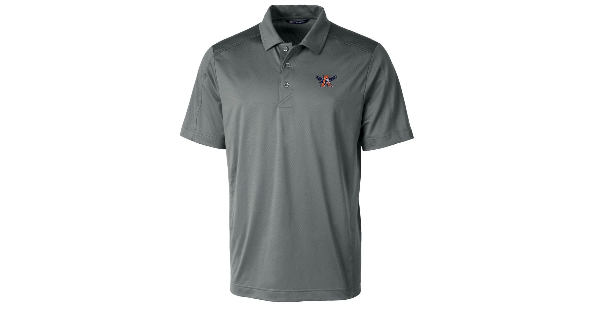 NCAA Auburn Tigers Team Logo Big & Tall Prospect Textured Stretch Polo