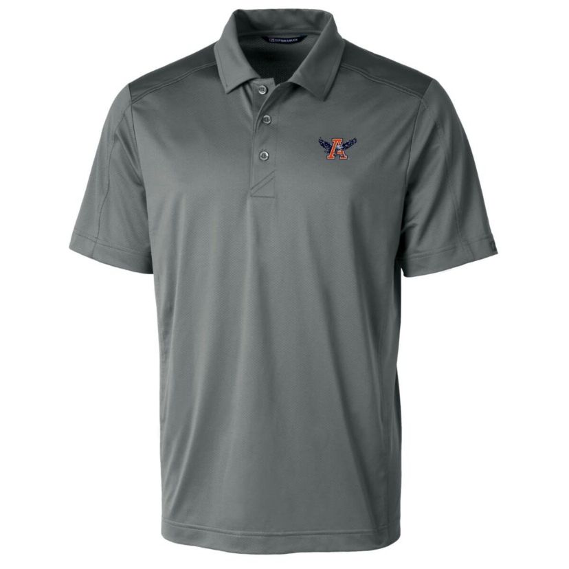 NCAA Auburn Tigers Team Logo Big & Tall Prospect Textured Stretch Polo