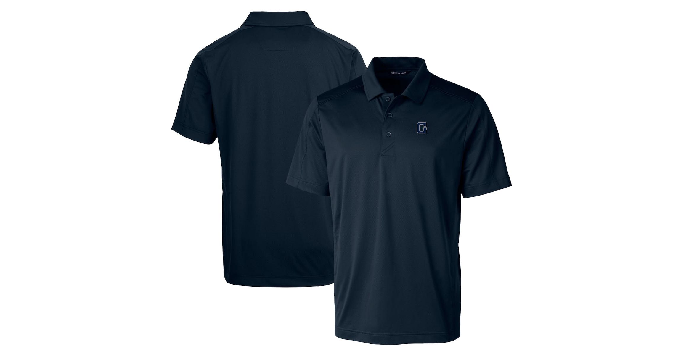 NCAA Georgetown Hoyas Team Logo Big & Tall Prospect Textured Stretch Polo