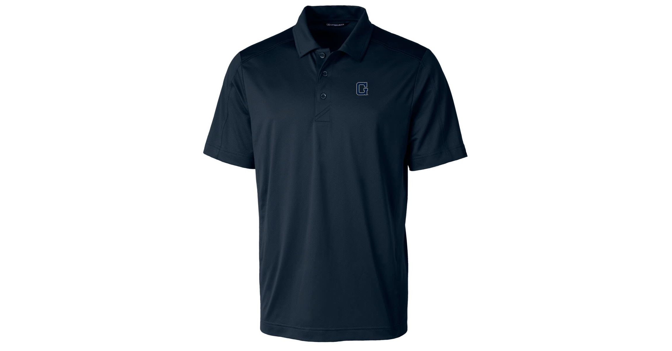 NCAA Georgetown Hoyas Team Logo Big & Tall Prospect Textured Stretch Polo