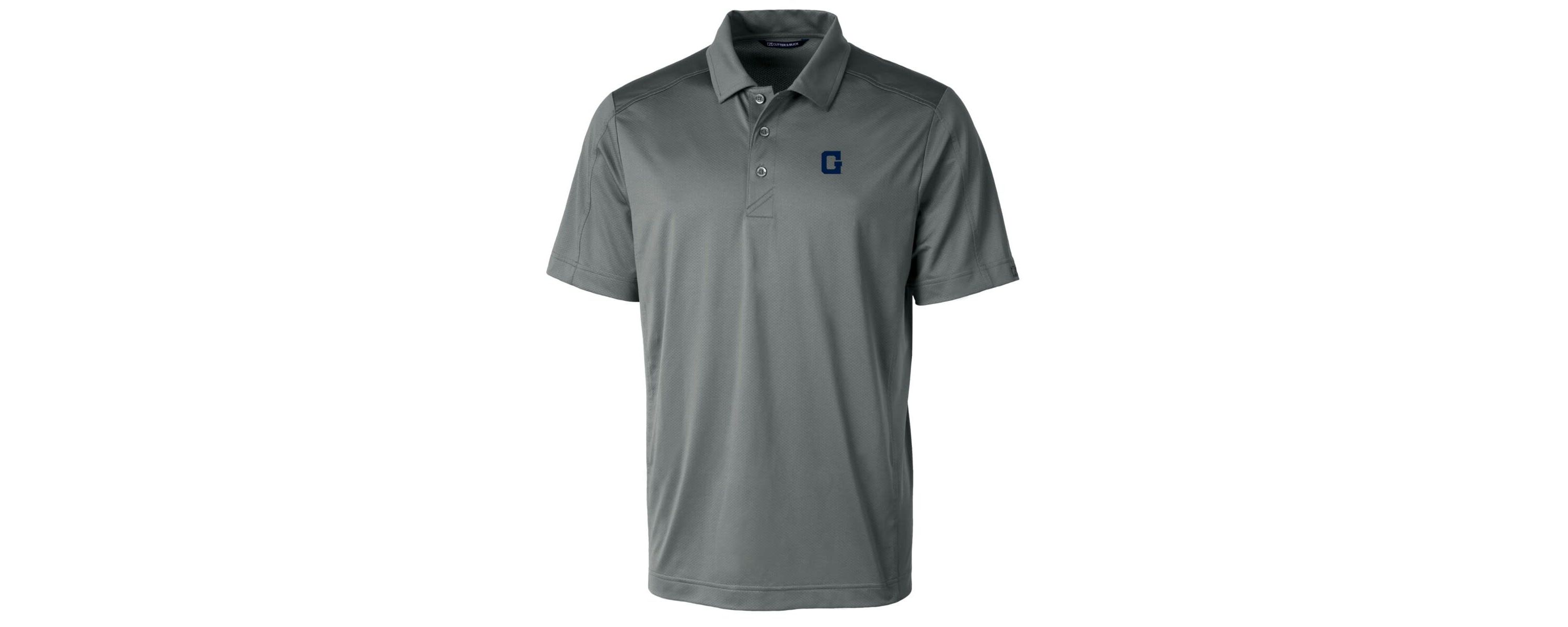 NCAA Georgetown Hoyas Team Logo Big & Tall Prospect Textured Stretch Polo