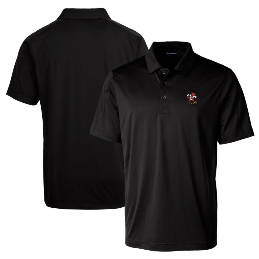 NCAA Louisville Cardinals Team Logo Big & Tall Prospect Textured Stretch Polo