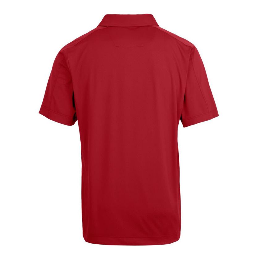 NCAA Louisville Cardinals Team Logo Big & Tall Prospect Textured Stretch Polo