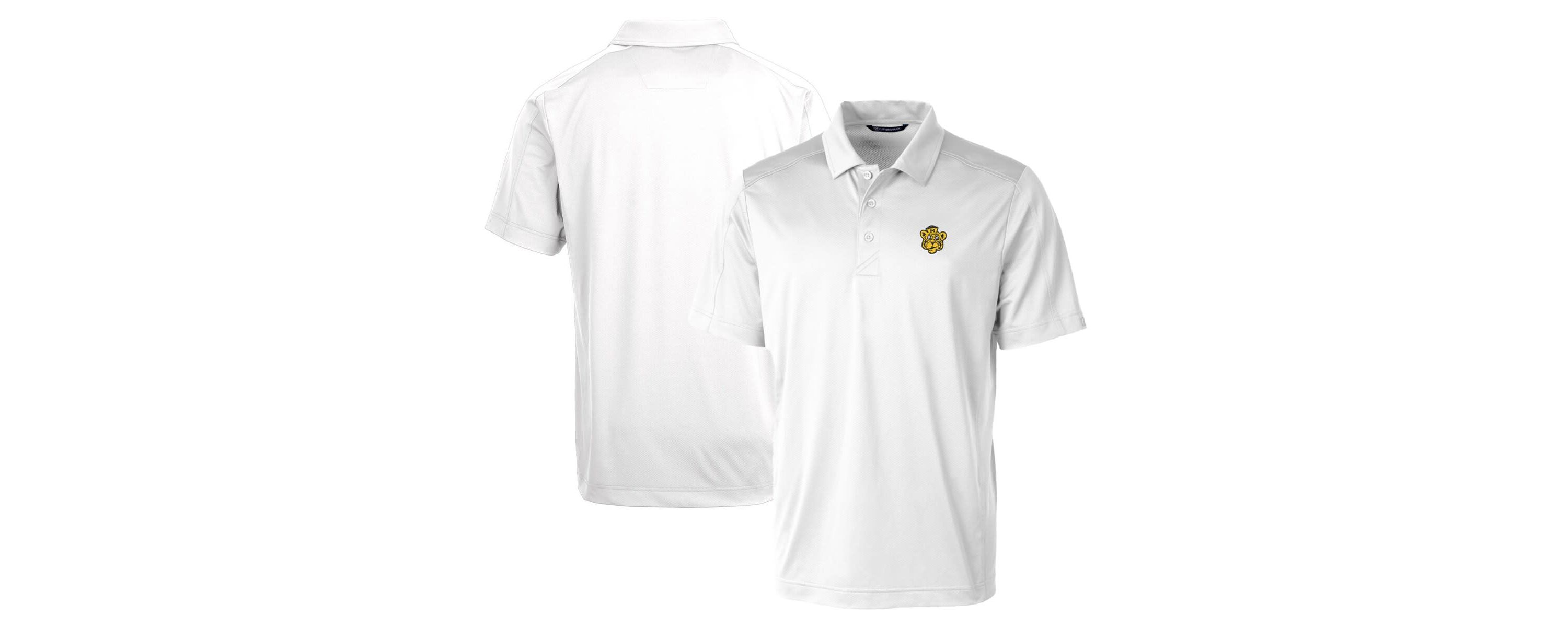 NCAA Missouri Tigers Team Logo Big & Tall Prospect Textured Stretch Polo