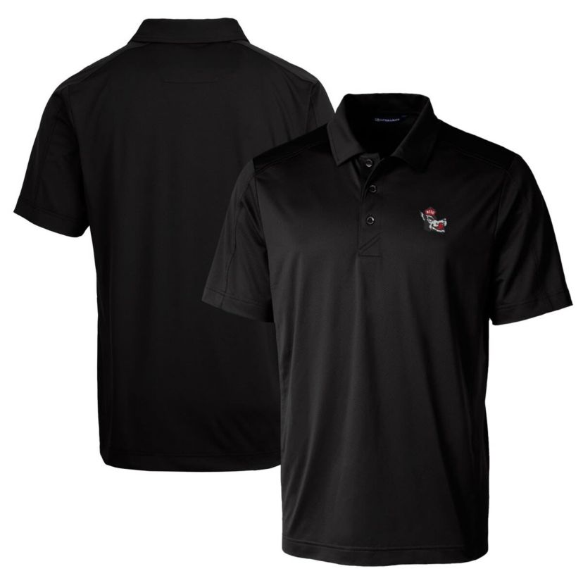 NCAA NC State Wolfpack Team Logo Big & Tall Prospect Textured Stretch Polo