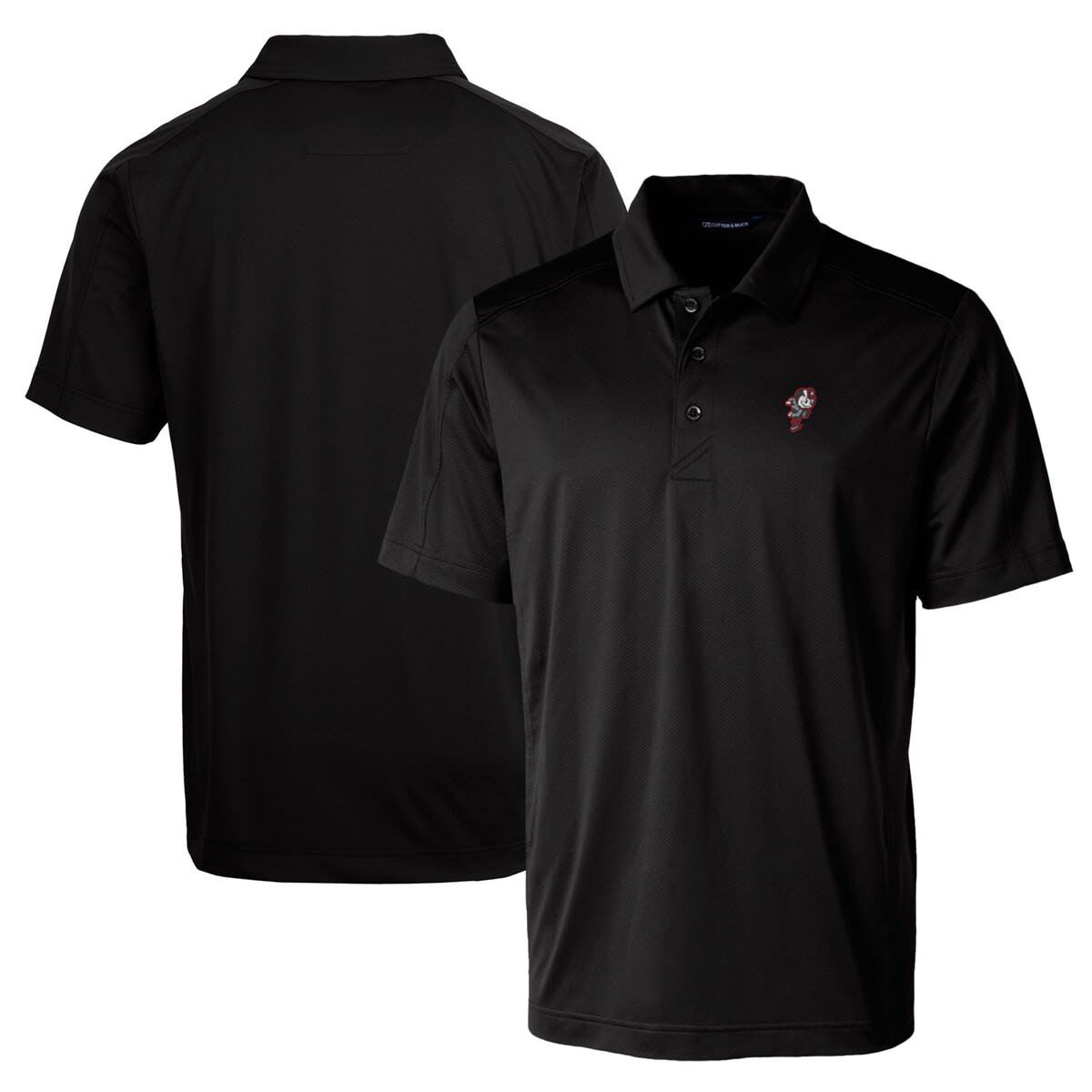 NCAA Ohio State Buckeyes Team Logo Big & Tall Prospect Textured Stretch Polo