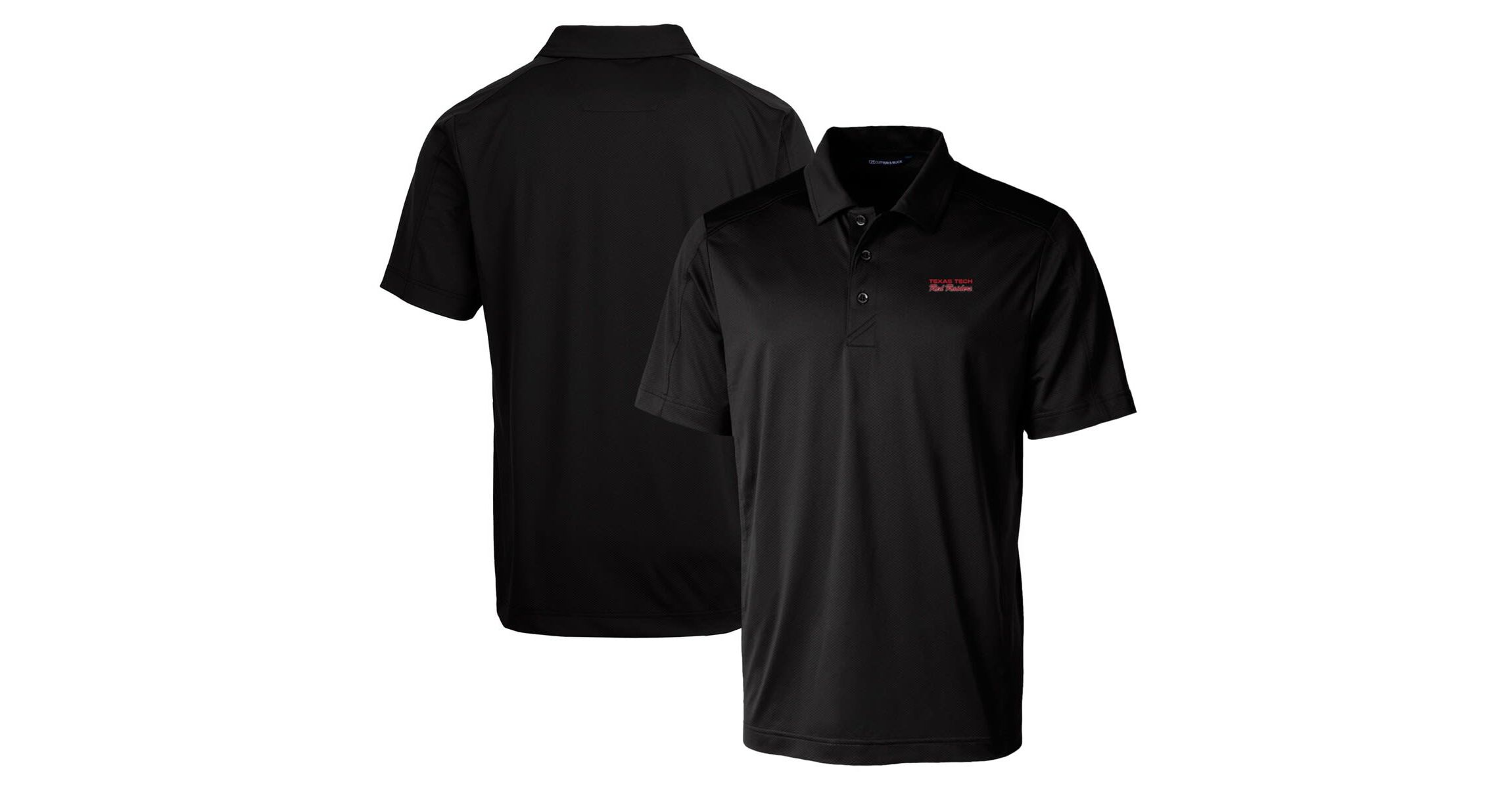 Texas Tech Red Raiders NCAA Texas Tech Raiders Team Logo Big & Tall Prospect Textured Stretch Polo