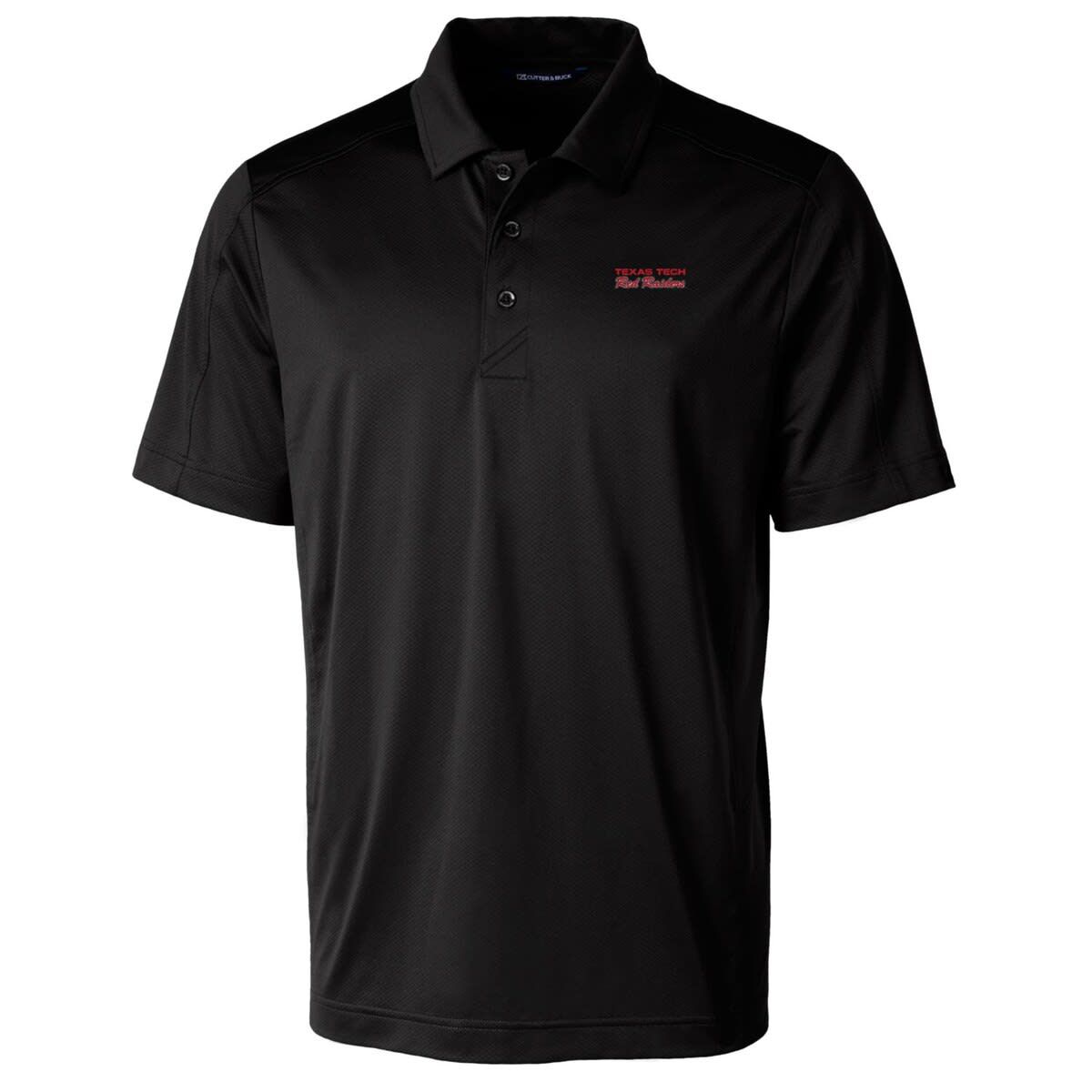 Texas Tech Red Raiders NCAA Texas Tech Raiders Team Logo Big & Tall Prospect Textured Stretch Polo