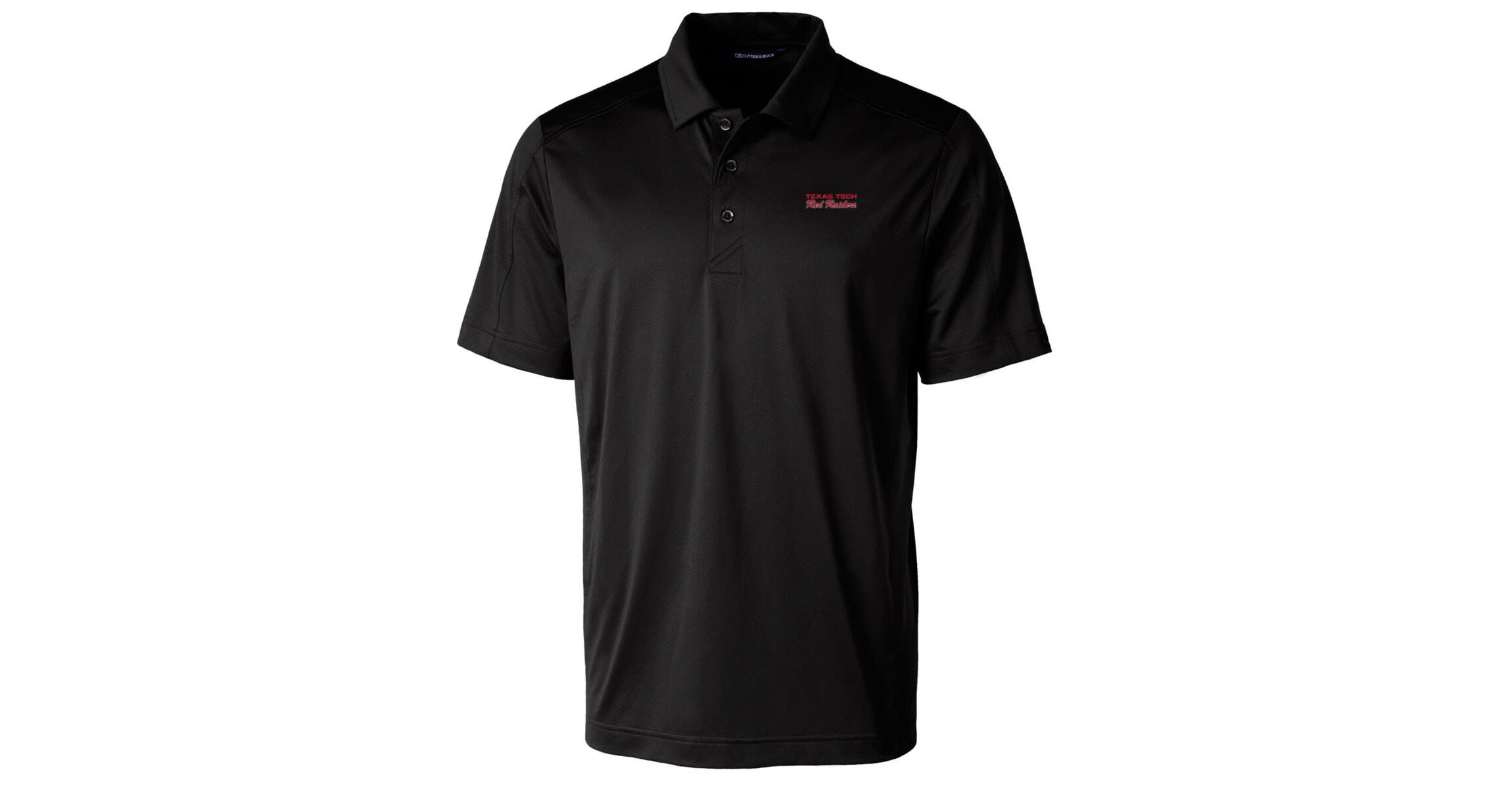 Texas Tech Red Raiders NCAA Texas Tech Raiders Team Logo Big & Tall Prospect Textured Stretch Polo