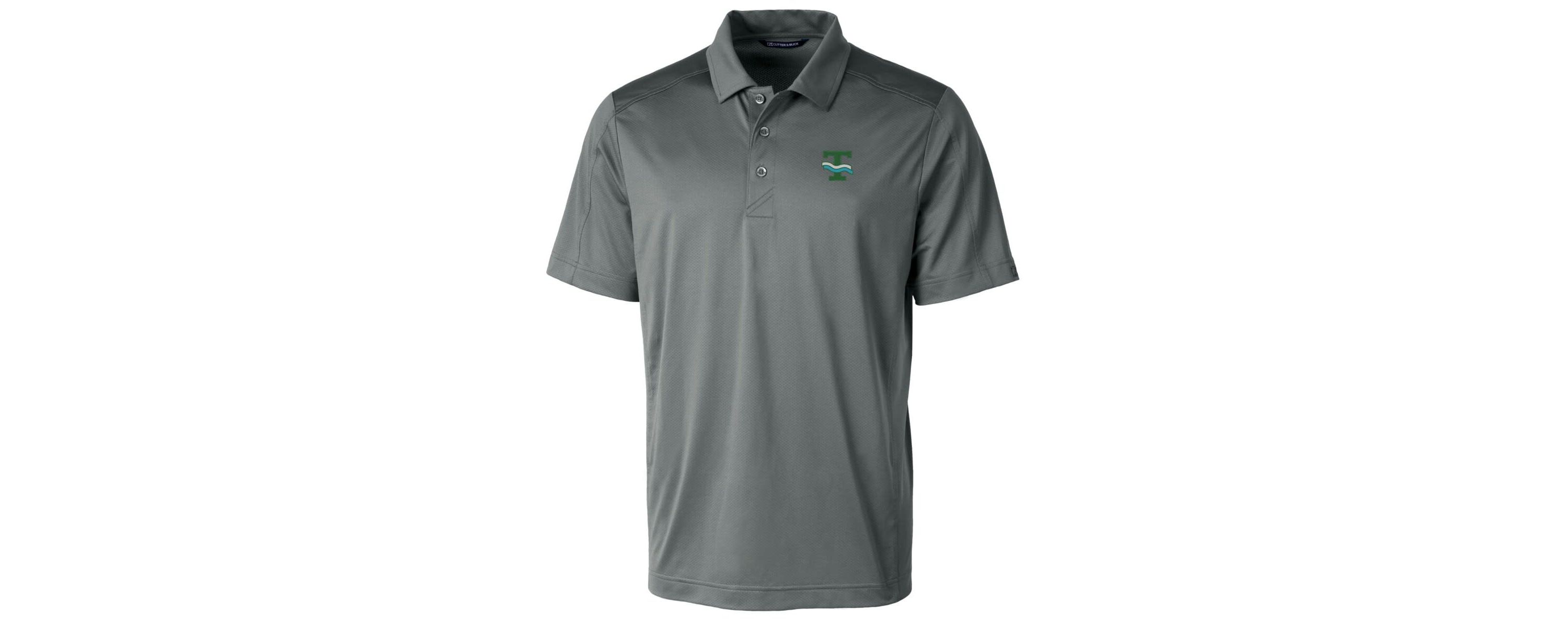 Tulane Green Wave NCAA Tulane Wave Team Logo Big & Tall Prospect Textured Stretch Polo