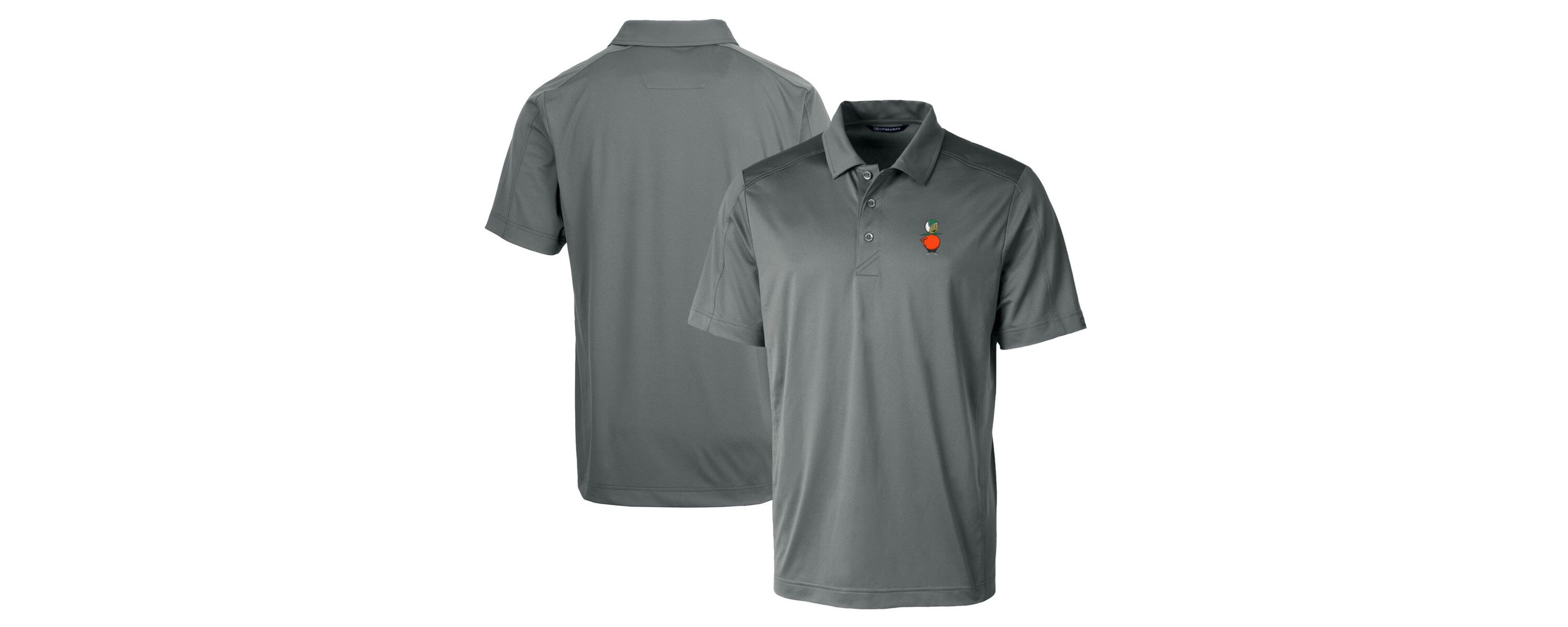 NCAA UCF Knights Team Logo Big & Tall Prospect Textured Stretch Polo