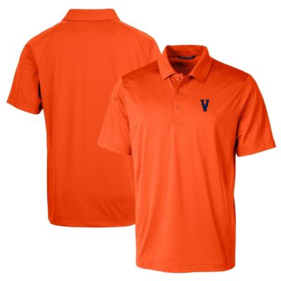 NCAA Virginia Cavaliers Vintage Team Logo Big & Tall Prospect Textured Stretch Polo