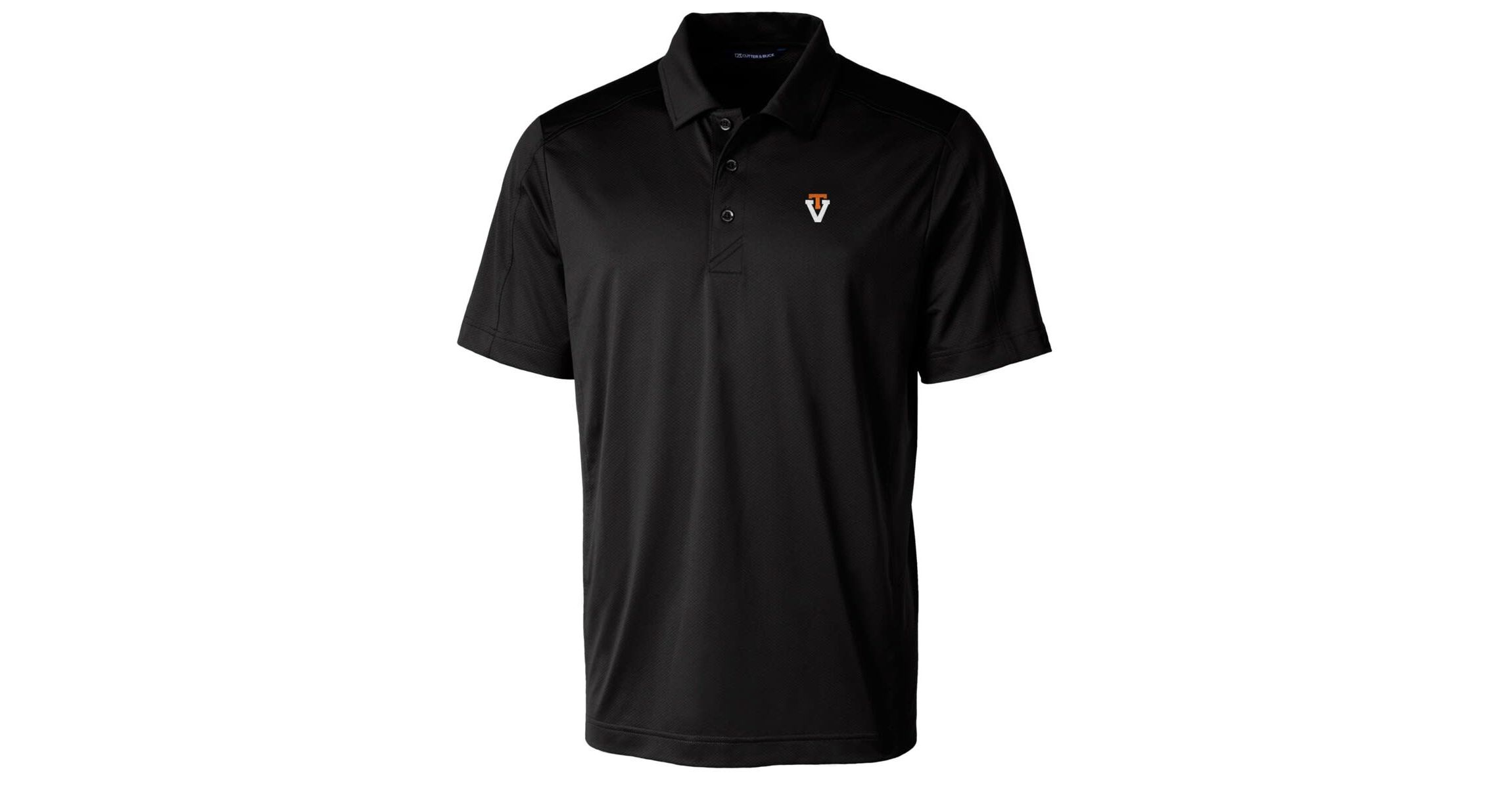 NCAA Virginia Tech Hokies Team Logo Big & Tall Prospect Textured Stretch Polo