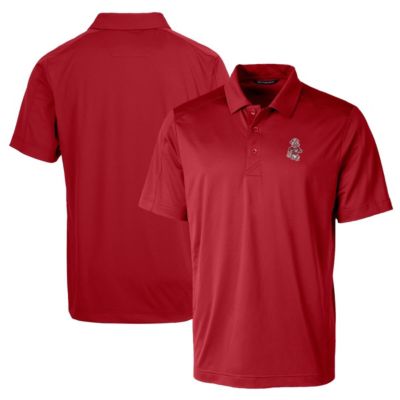 NCAA Washington State Cougars Team Logo Big & Tall Prospect Textured Stretch Polo