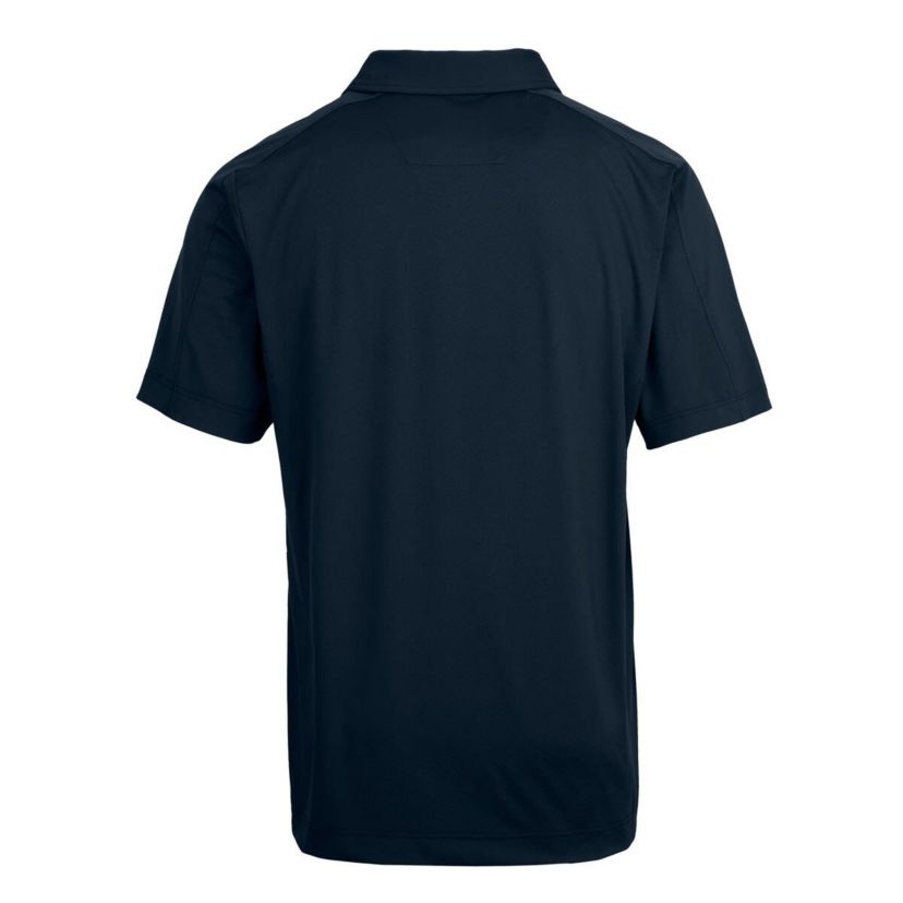 NCAA West Virginia Mountaineers Team Logo Big & Tall Prospect Textured Stretch Polo