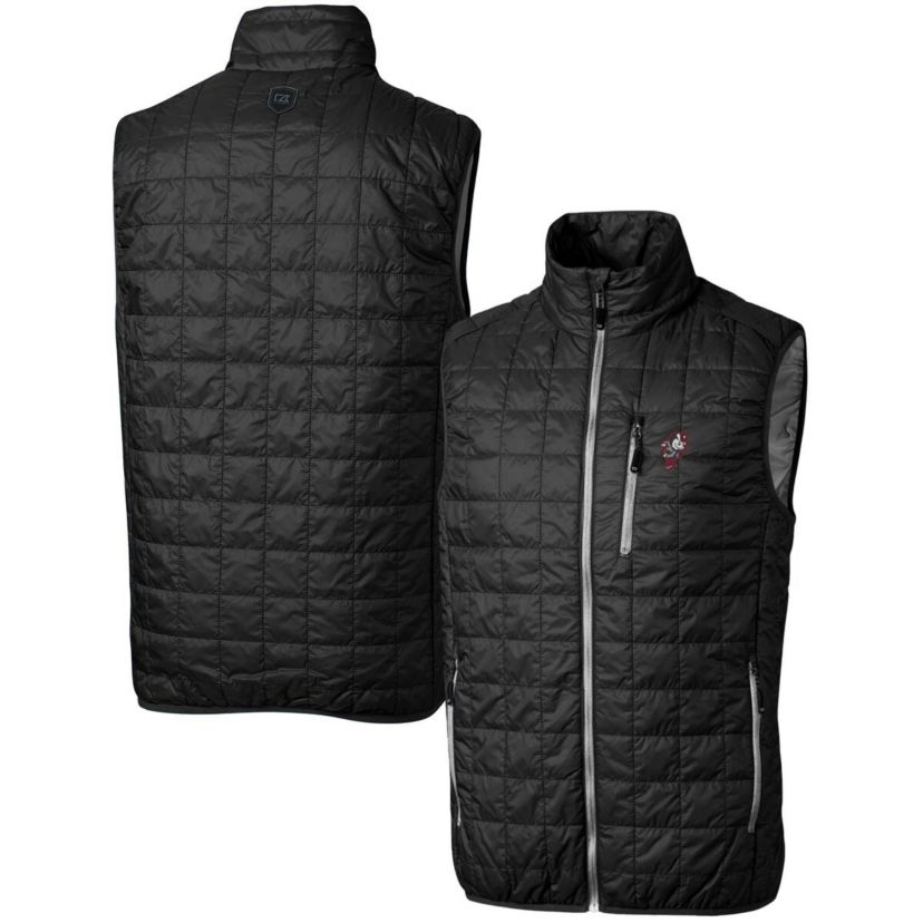 NCAA Ohio State Buckeyes Team Logo Big & Tall Rainier PrimaLoft Eco Insulated Full-Zip Puffer Vest