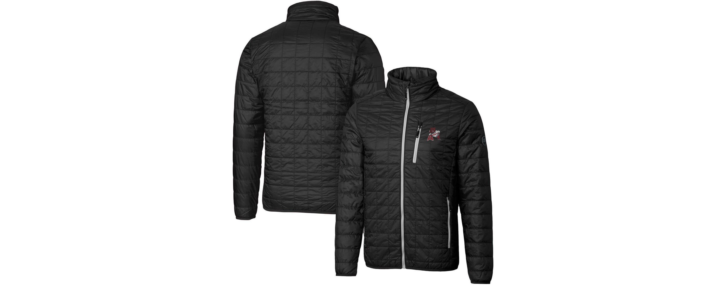 NCAA Arkansas Razorbacks Team Logo Big & Tall Rainier PrimaLoft Eco Insulated Full-Zip Puffer Jacket