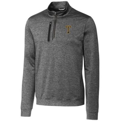 Georgia Tech Yellow Jackets NCAA Vault Big & Tall Stealth Quarter-Zip Pullover Top