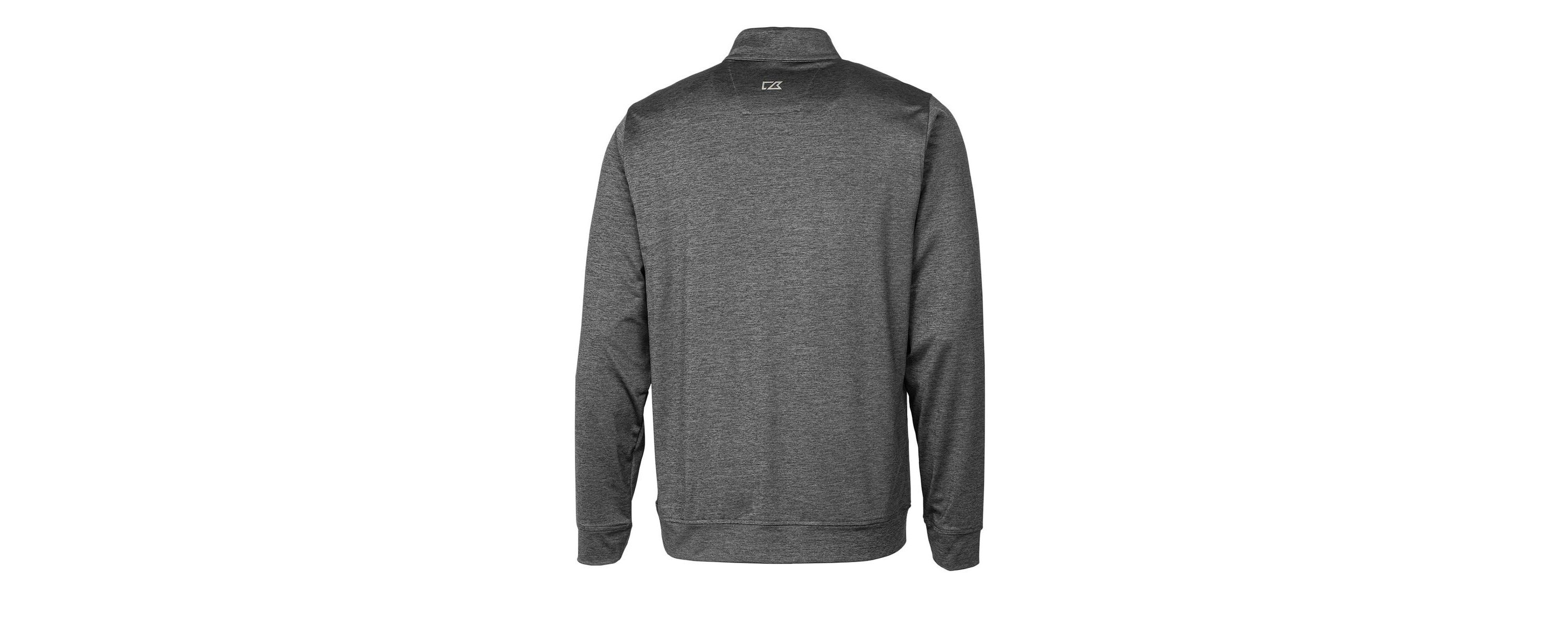 NCAA Illinois Fighting Illini Vault Big & Tall Stealth Quarter-Zip Pullover Top